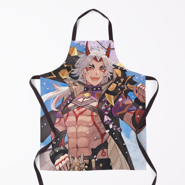 Item preview, Arataki Itto Genshin Impact Geo Character designed and sold by genshinwaifus.