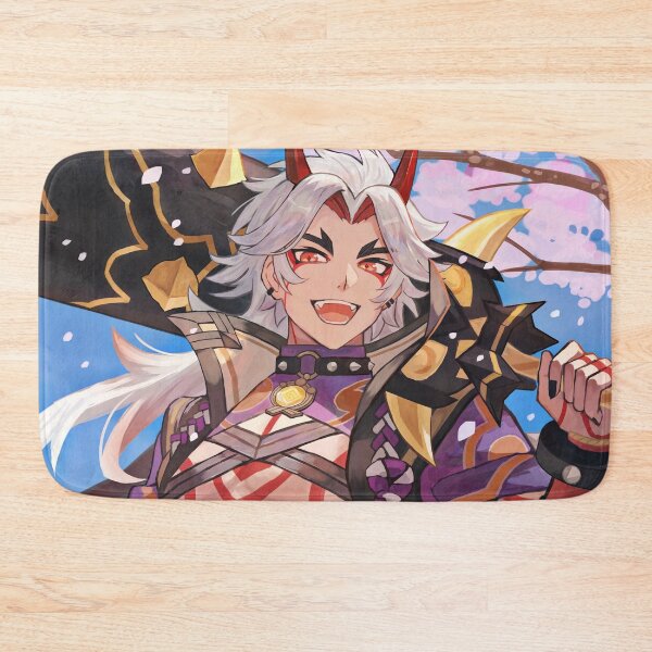 Item preview, Arataki Itto Genshin Impact Geo Character designed and sold by genshinwaifus.