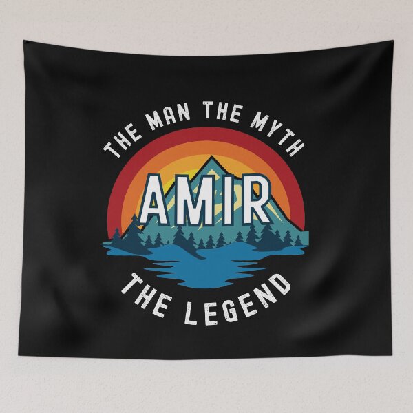 Item preview, Amir, the Man, the Myth, the Legend - Custom Name  designed and sold by PonyyStore.
