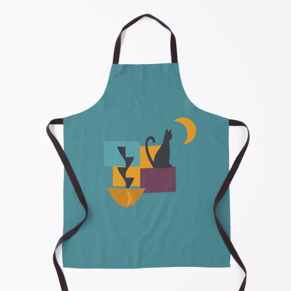 Item preview, Gato Ventana Noche Crescent Moon designed and sold by Anna Lemos.