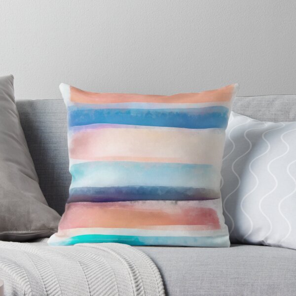 Item preview, Abstract Minimalist Art 18 Watercolor Stripes designed and sold by mhfoto.