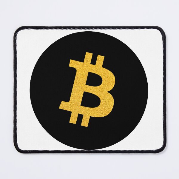 Item preview, black and gold bitcoin logo designed and sold by Yallwofunart.
