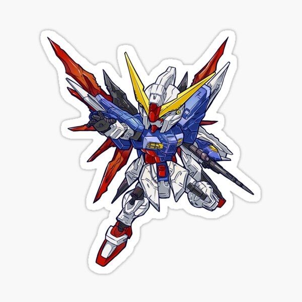 Item preview, Destiny Gundam Deform designed and sold by RatjoenMerch.
