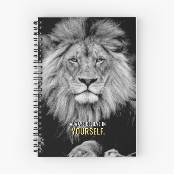 Item preview, Lion Motivation - Believe in Yourself designed and sold by hiunlimit.