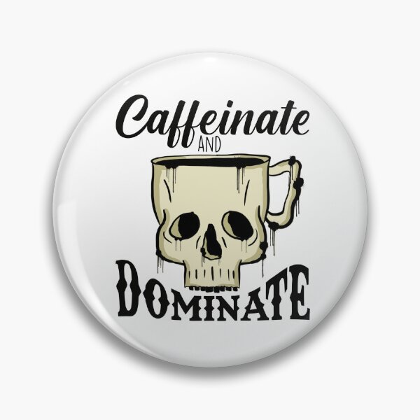Item preview, Caffeinate and Dominate designed and sold by ColourMeFun.