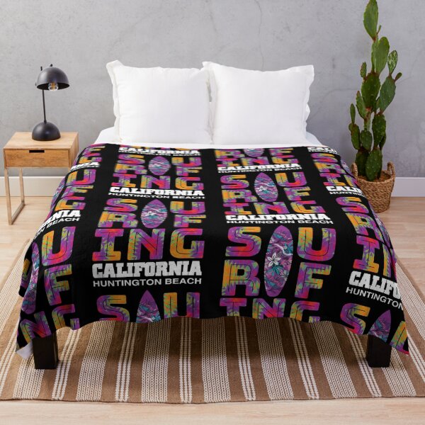 Item preview, Surfing Huntington Beach California Surf Cali Beach Bum designed and sold by CharJens.