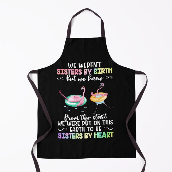 Item preview, Pink Flamingo Besties We Weren't Sisters By Birth But We Know From The Start We Were Put On This Earth To Be Sisters By Heart designed and sold by HorsesForLife15.
