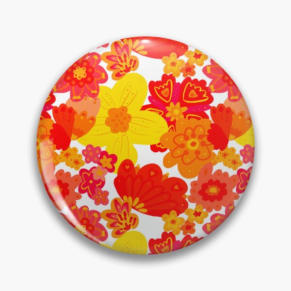 Item preview, Warm sunny flower pattern designed and sold by graetzart.