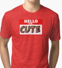 Cute Tri-blend T-Shirt
