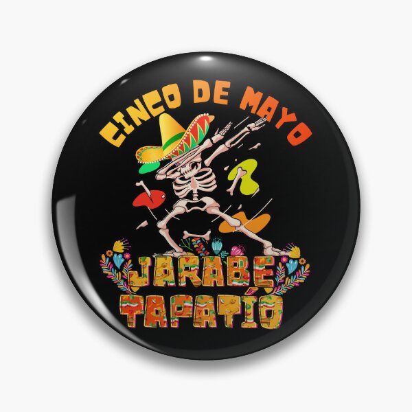 Item preview, Cinco De Mayo Skeleton Jarabe Tapatio (Mexican Hat Dance) designed and sold by my-green-gecko.