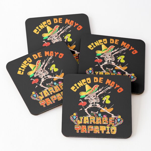Item preview, Cinco De Mayo Skeleton Jarabe Tapatio (Mexican Hat Dance) designed and sold by my-green-gecko.