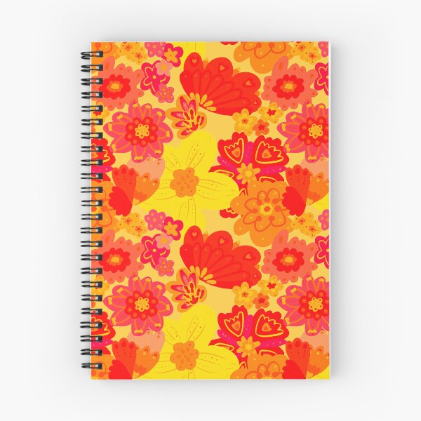 Item preview, Warm sunny flower pattern designed and sold by graetzart.