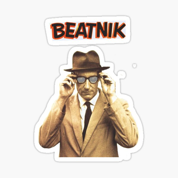 Item preview, Beatnik William S. Burroughs, Willow Days, Beatnik generation art designed and sold by avit1.