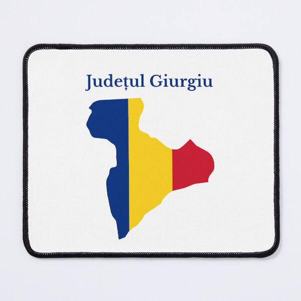 Item preview, Giurgiu County Map Design, Romania. designed and sold by marosharaf.