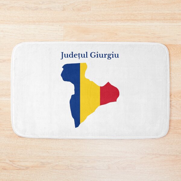 Item preview, Giurgiu County Map Design, Romania. designed and sold by marosharaf.