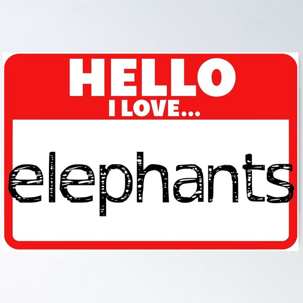 Item preview, Elephant designed and sold by itwasallmydream.