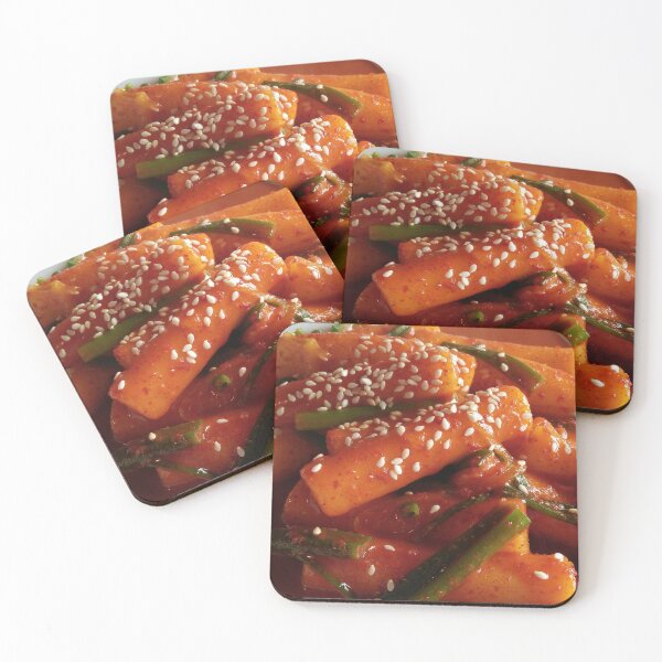 Item preview, Korean Spicy Stir Fried Rice Cakes Tteok-bokki - Food Lover designed and sold by Cawaiico.
