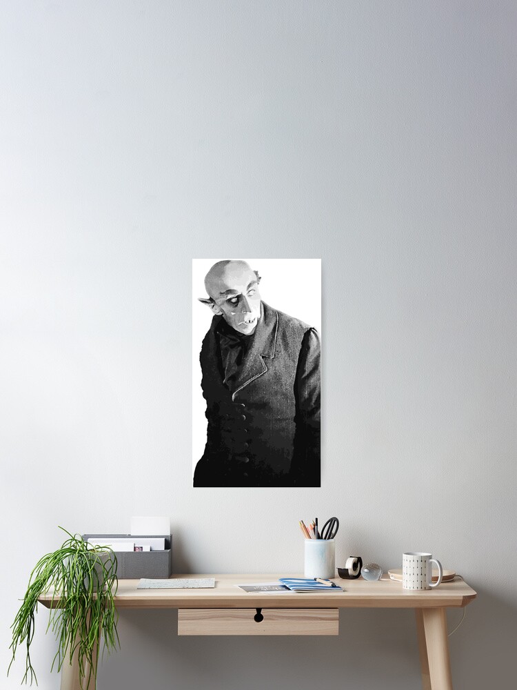 "Nosferatu - medium shot 1922" Poster for Sale by mywifesidea | Redbubble