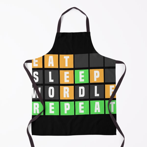 Item preview, Eat Sleep Wordle Repeat (Wordle Style) designed and sold by ZOUBAH.