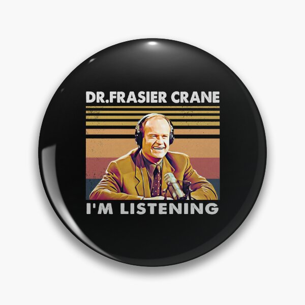 Item preview, Retro I Am Listening Dr Frasier designed and sold by HallurUnnars.