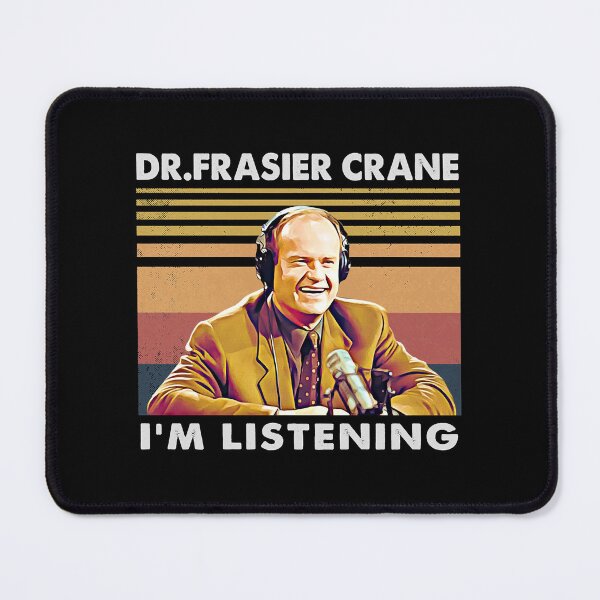 Item preview, Retro I Am Listening Dr Frasier designed and sold by HallurUnnars.