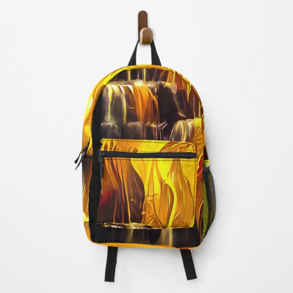 Item preview, Golden Waterfall 07 Abstract Painting designed and sold by mhfoto.