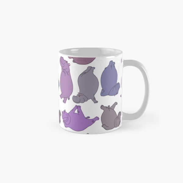 Item preview, Hippo Workout - purple and grey designed and sold by Hippopottermiss.