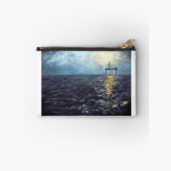 Item preview, Oil Rig at night designed and sold by Carole Russell.