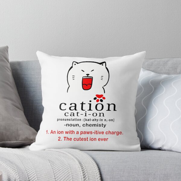 Item preview, cat-ion, Cation is the cutest ion in chemistry designed and sold by Tiziza.
