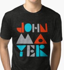 Camiseta de tejido mixto KARENA MAYER JOHN ABJAD