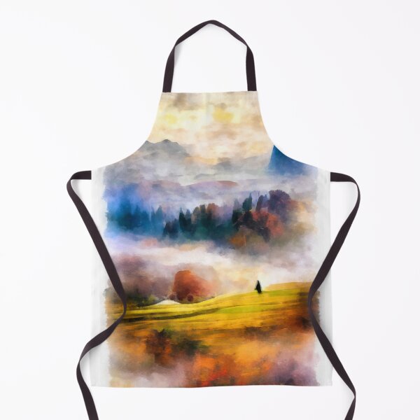 Item preview, The Observer 02 Watercolor Landscape designed and sold by mhfoto.
