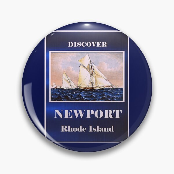 Artikelvorschau, Vintage Discover Newport, Rhode Island Lithographie Wandkunst 1 entworfen und verkauft von Gordon-Store.