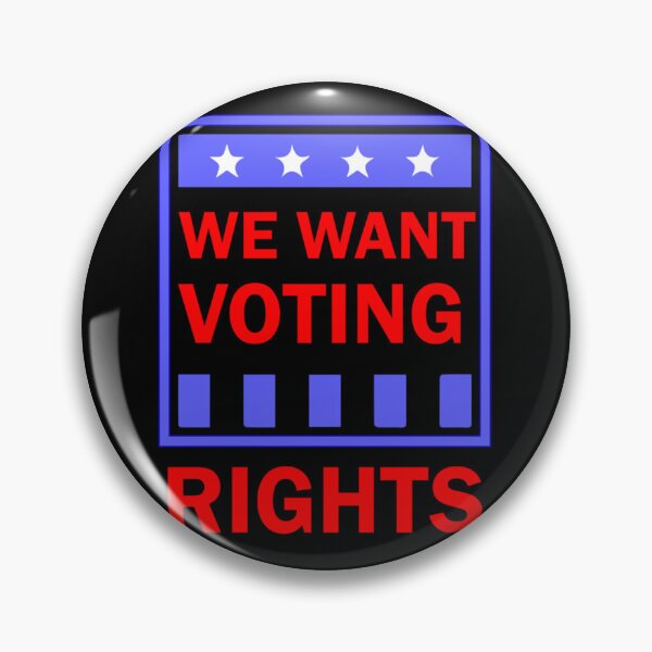 Item preview, we want voting rights          designed and sold by Gordon-Store.