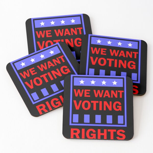 Item preview, we want voting rights          designed and sold by Gordon-Store.