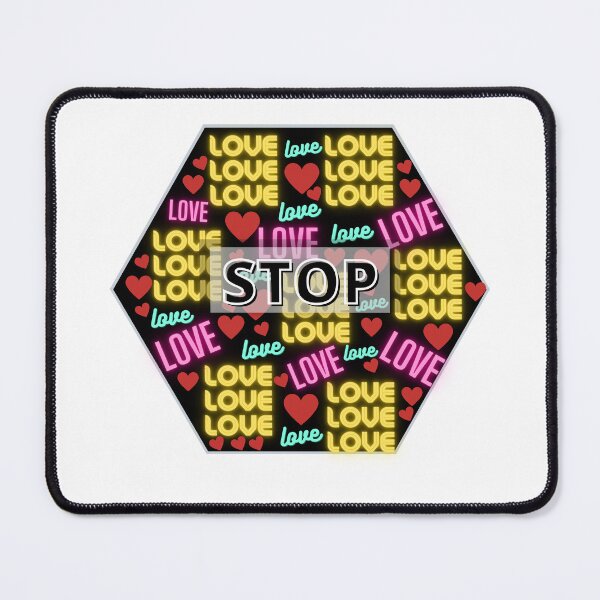 Item preview, Stop sign to Love. Stop and Love designed and sold by TracyDDigitals.