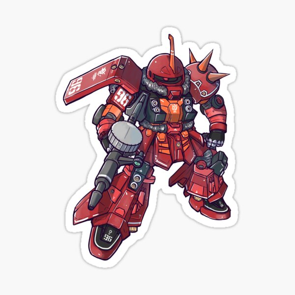 Item preview, Psycho Zaku II Deform designed and sold by RatjoenMerch.