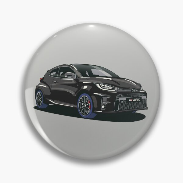 Item preview, Toyota GR Yaris in Tarmac Black designed and sold by Webazoot Industries - Car Art.