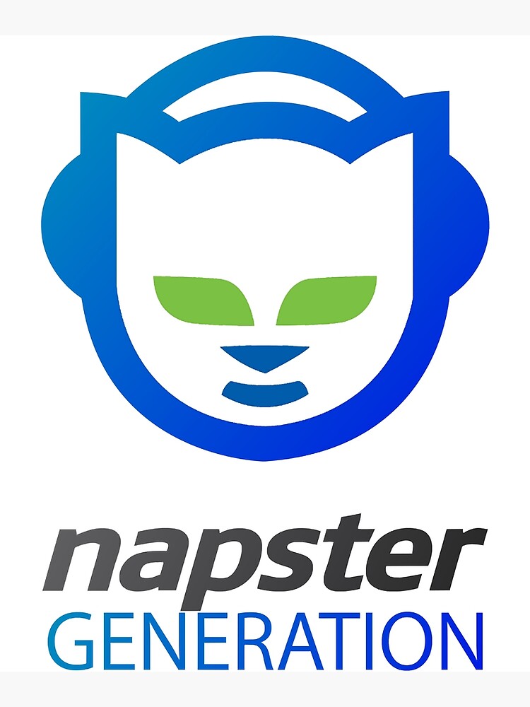 Discover Napster Generation Classic Premium Matte Vertical Poster