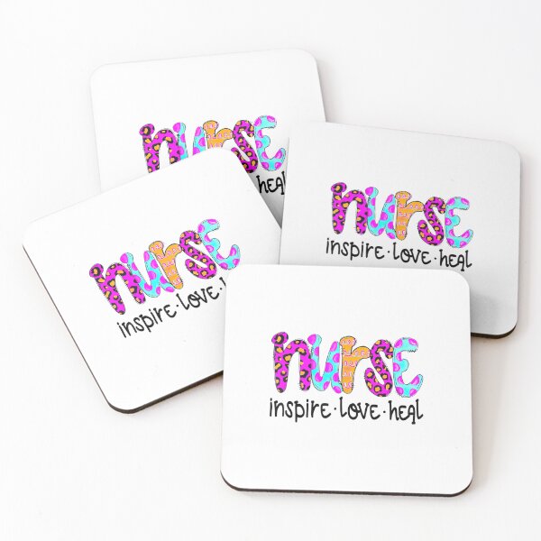 Item preview, Inspire Love Heal Happy Nurse  designed and sold by cocanut.