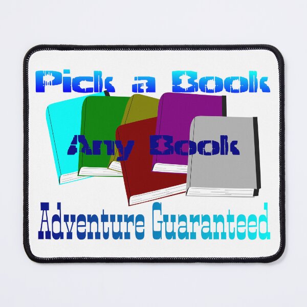 Item preview, Librarian design, Pick a Book, Any book, Adventure guaranteed designed and sold by AFordhamDesigns.