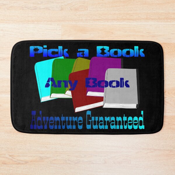 Item preview, Librarian design, Pick a Book, Any book, Adventure guaranteed designed and sold by AFordhamDesigns.