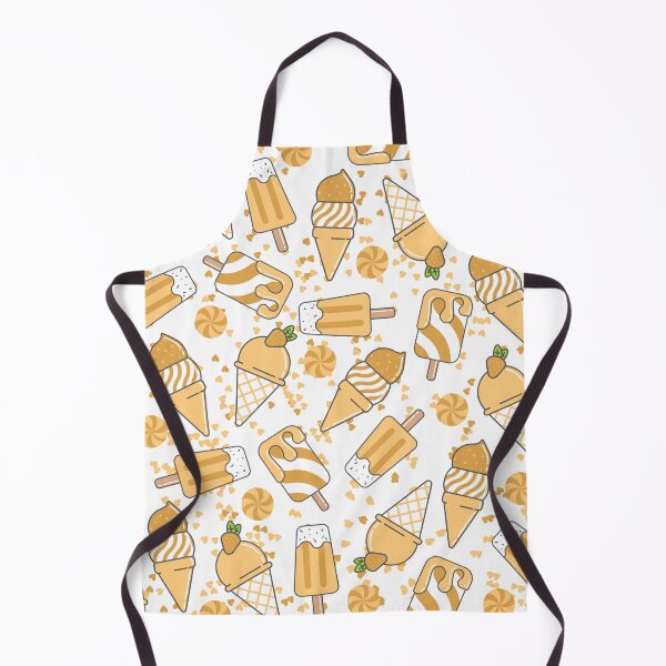 Item preview, Icecream Fall with Confetti (yellow) designed and sold by Dorina Larsdotter.