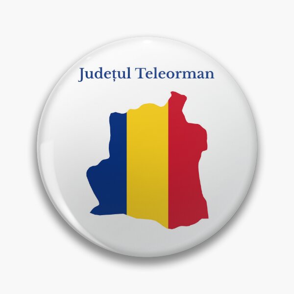 Item preview, Teleorman County Map Design, Romania. designed and sold by marosharaf.