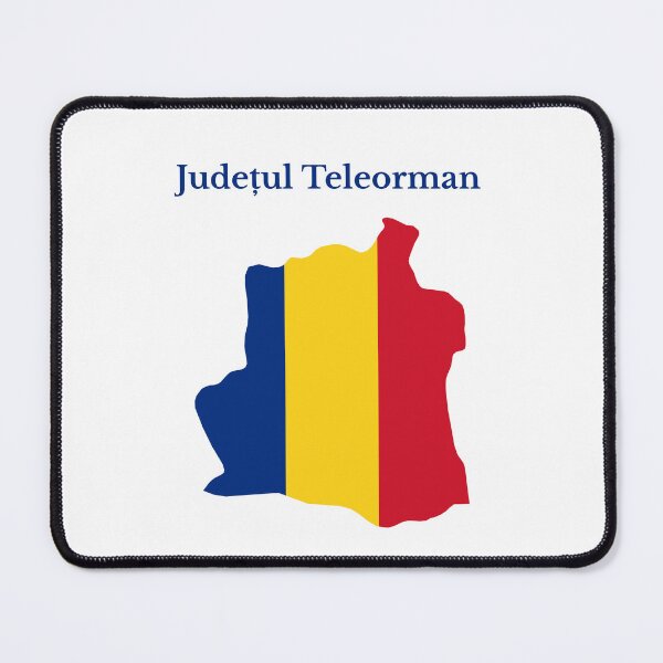 Item preview, Teleorman County Map Design, Romania. designed and sold by marosharaf.