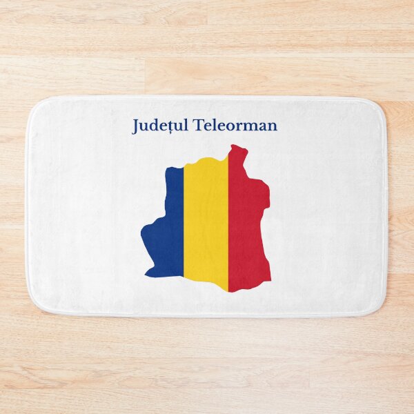 Item preview, Teleorman County Map Design, Romania. designed and sold by marosharaf.