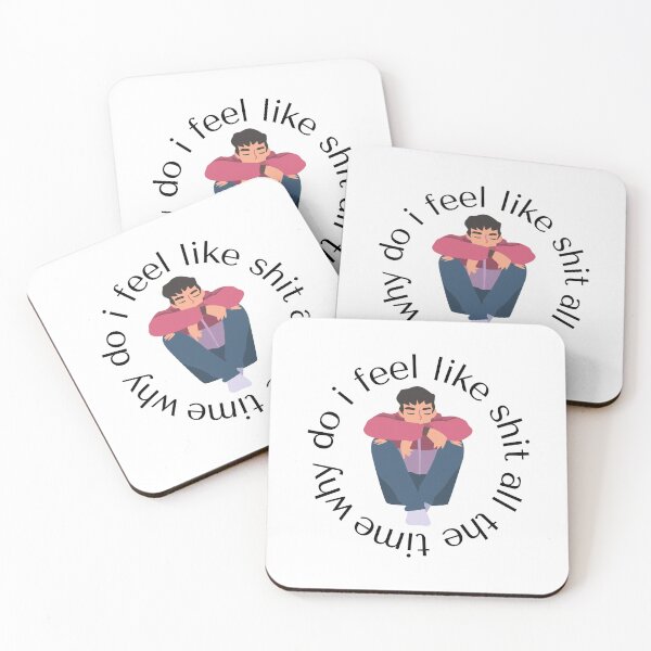 Item preview, Why Do I Feel Like Shit All The Time designed and sold by TrippyHistory.