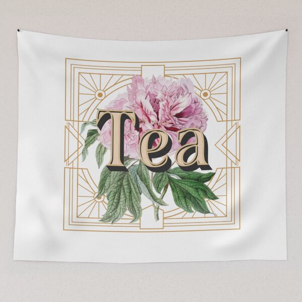 Item preview, My Cup of Tea - Pink floral design designed and sold by ZinZoe.