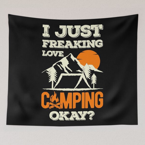 Item preview, Funny Camping Sayings designed and sold by artworkbyrihen.