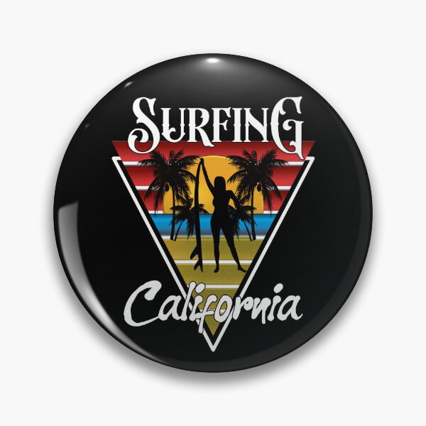 Item preview, Surfing Girl California Beaches Surf Cali Beach Bum designed and sold by CharJens.