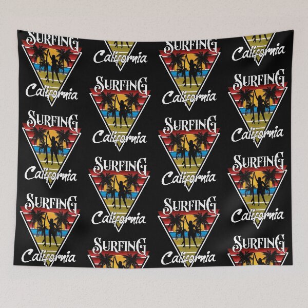 Item preview, Surfing Girl California Beaches Surf Cali Beach Bum designed and sold by CharJens.